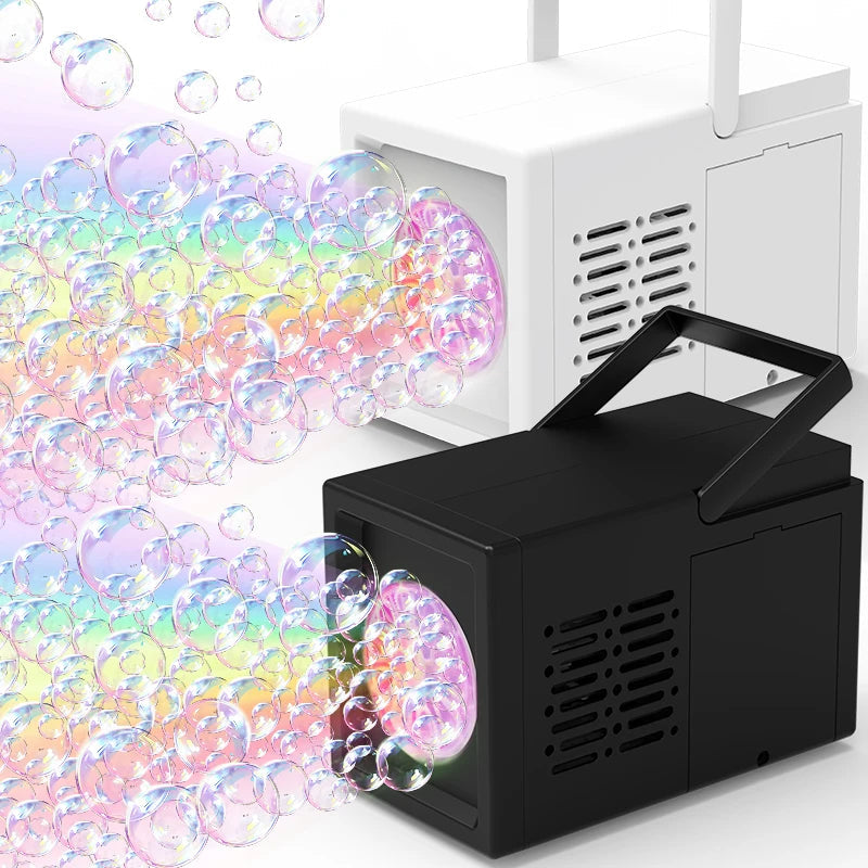 ✨ 10-Hole Automatic Bubble Gun | Handheld Electric Bubble Maker 🫧