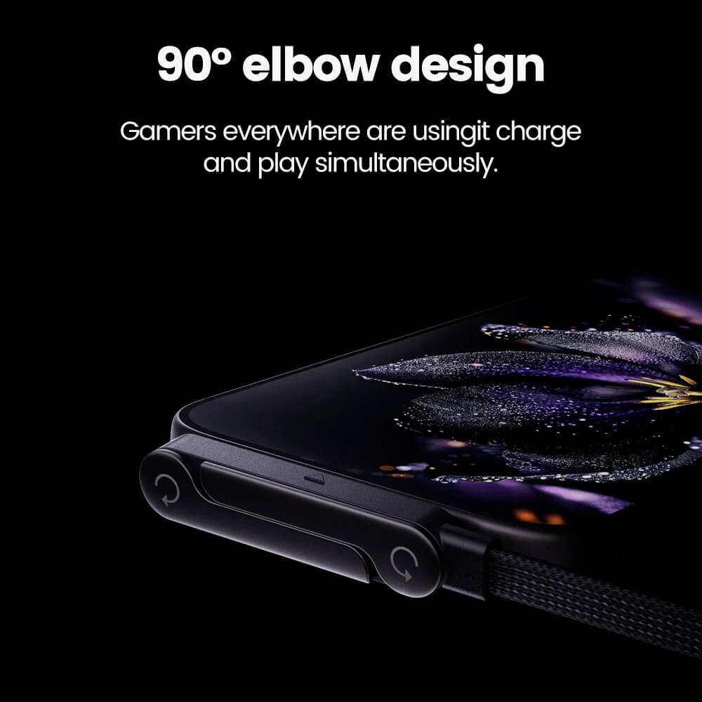 2-in-1 Invisible Foldable Stand & 240W Fast Charging Cable
