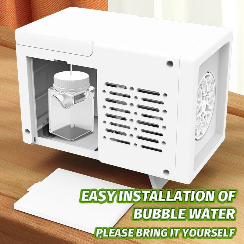 ✨ 10-Hole Automatic Bubble Gun | Handheld Electric Bubble Maker 🫧