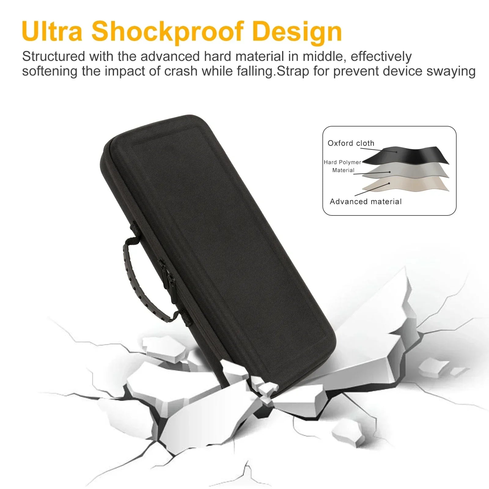 Hard EVA Carrying Case Compatible with Dyson Airstrait HT01 Hair Straightener