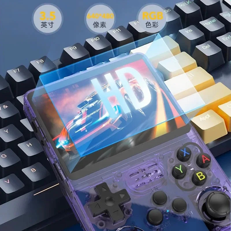 R36S Retro Handheld Game Console with 3.5-Inch IPS Screen Linux System