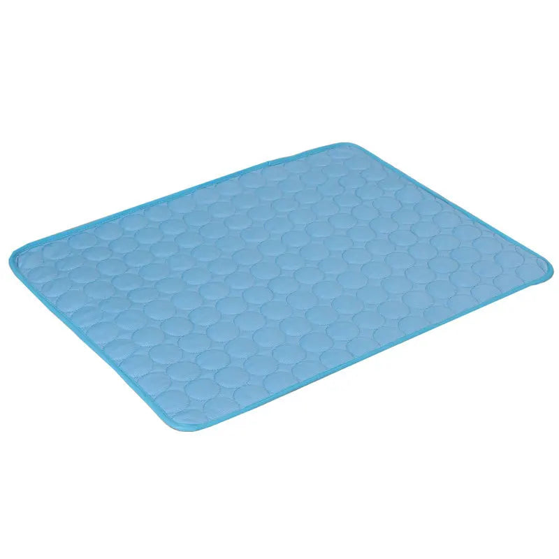 Cooling Pet Mat for Dogs & Cats, Summer Cold Bed Pad, Washable Non Slip Pet Sleeping Mat