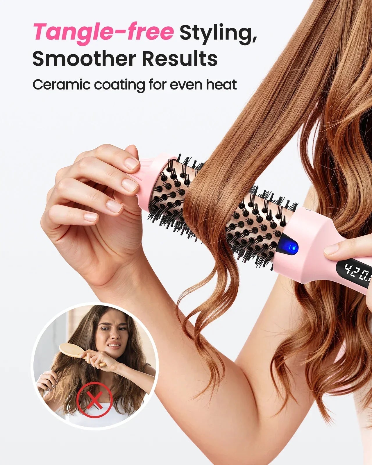Thermal Brush Blowout Boost 1.5-Inch Heated Round Brush