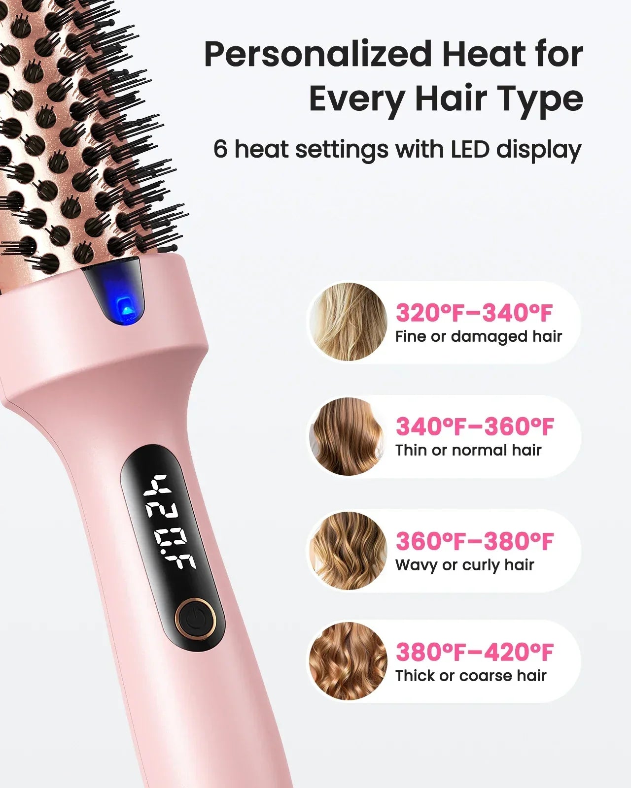 Thermal Brush Blowout Boost 1.5-Inch Heated Round Brush