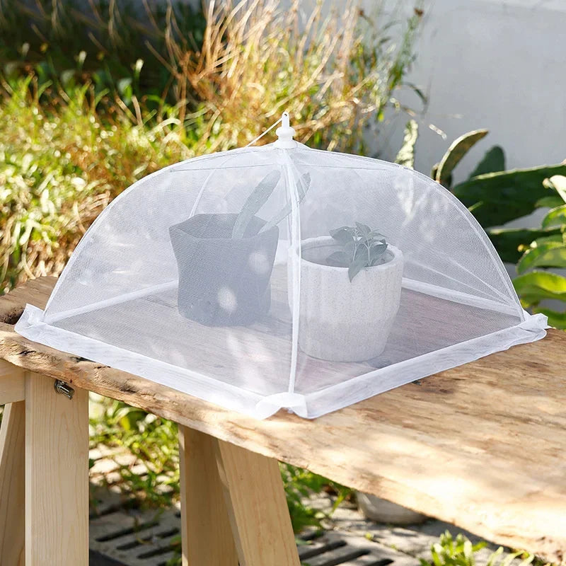 Foldable Washable Mesh Food Cover Tent for Table, Dish & Kitchen Insect Protection