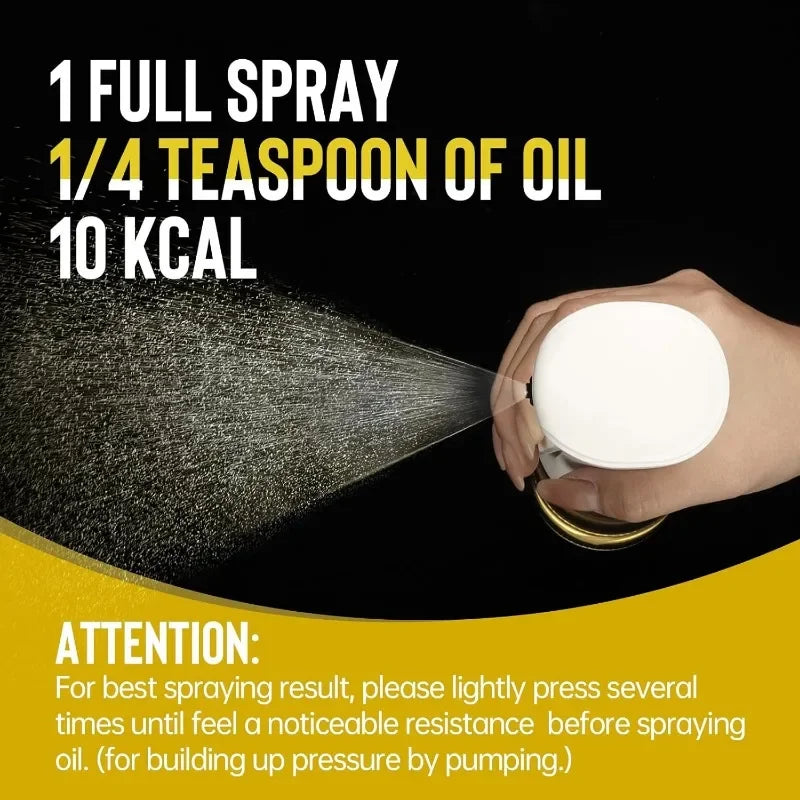 Reusable Olive Oil Sprayer Bottle for Cooking, Salad, Air Fryer & Vinegar