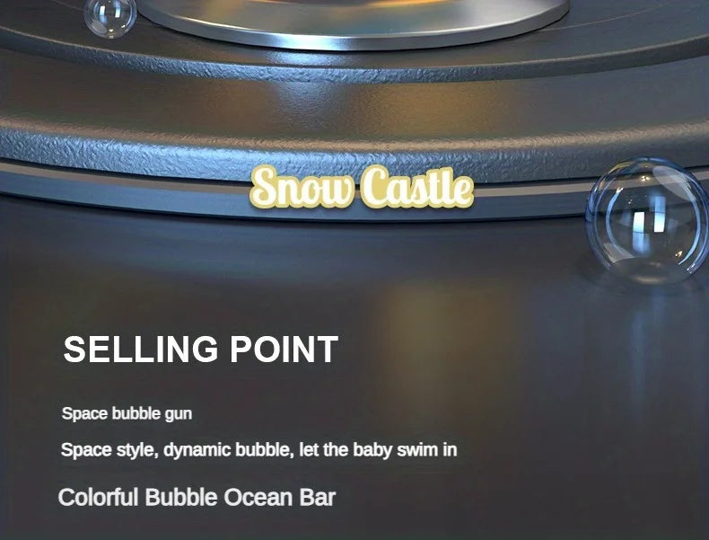 🚀 40-Hole Mega Bubble Machine | Automatic Light-Up Bubble Gun ✨