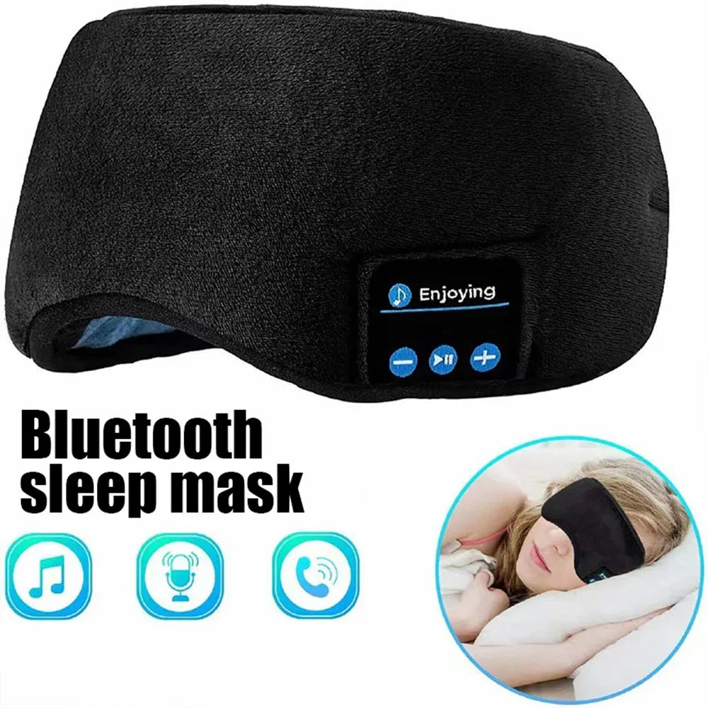 Bluetooth Sleep Headband Headphones with Wireless Eye Mask for Sports & Travel