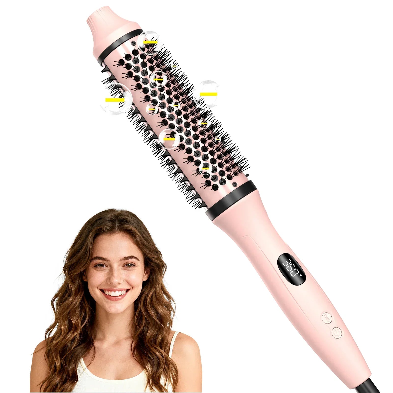 Thermal Brush Blowout Boost 1.5-Inch Heated Round Brush