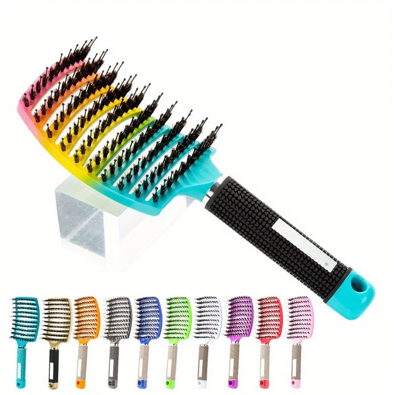 Magic Scalp Massage Detangling Hair Brush for Wet & Curly Hair