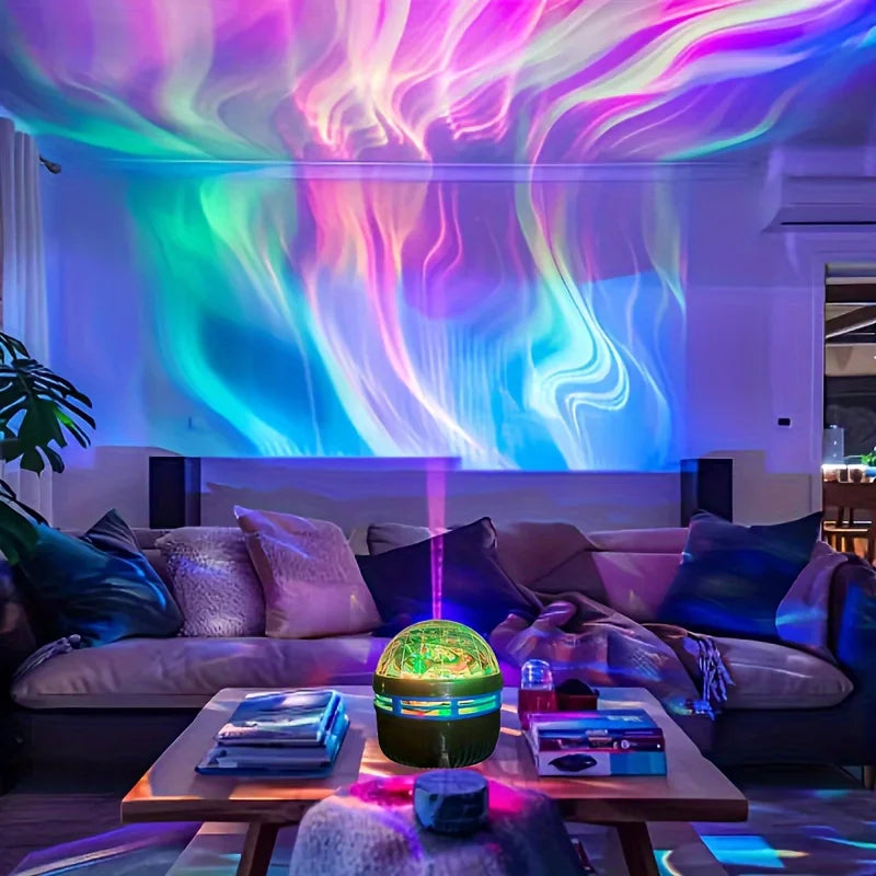 Northern Lights Galaxy Projector with Remote | USB Starry Sky Night Light