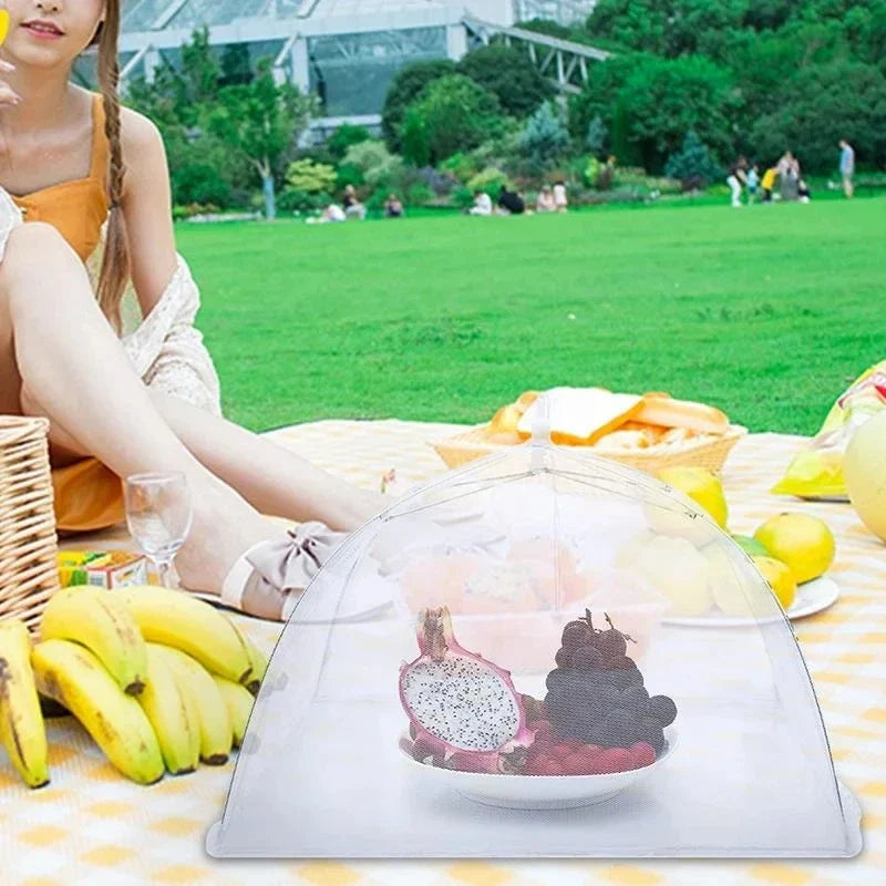 Foldable Washable Mesh Food Cover Tent for Table, Dish & Kitchen Insect Protection