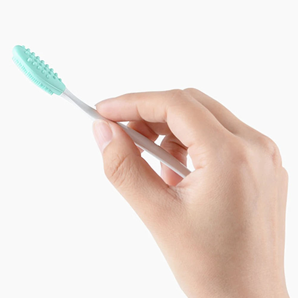Silicone Facial Cleansing Brush for Face & Nose with Replacement Head