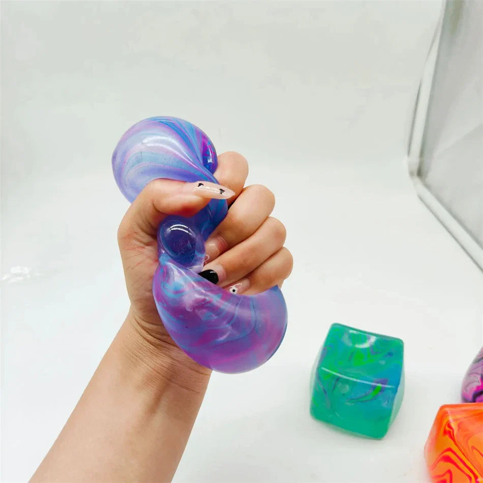 Soft Ice Ball Gel Fidget Toy - Needoh Cube Anti-Stress Sensory Toy