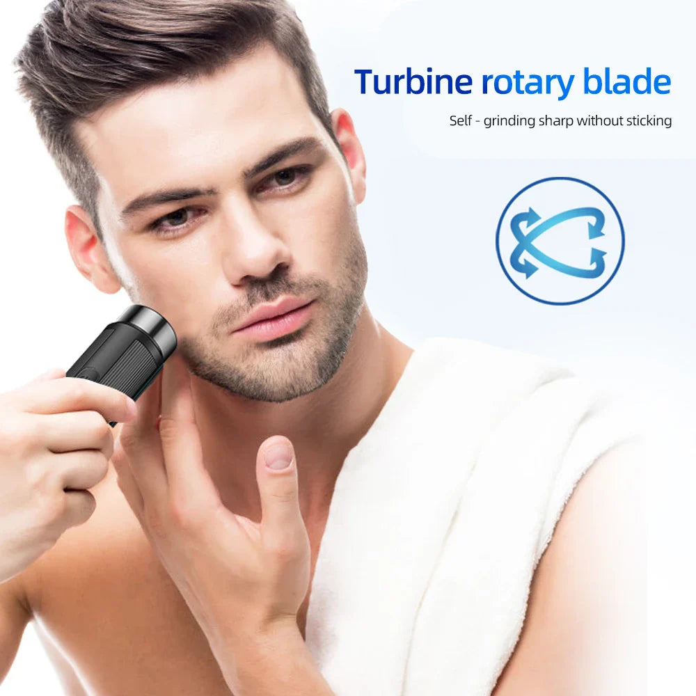 Mini Rechargeable Electric Shaver for Men & Women Travel Razor
