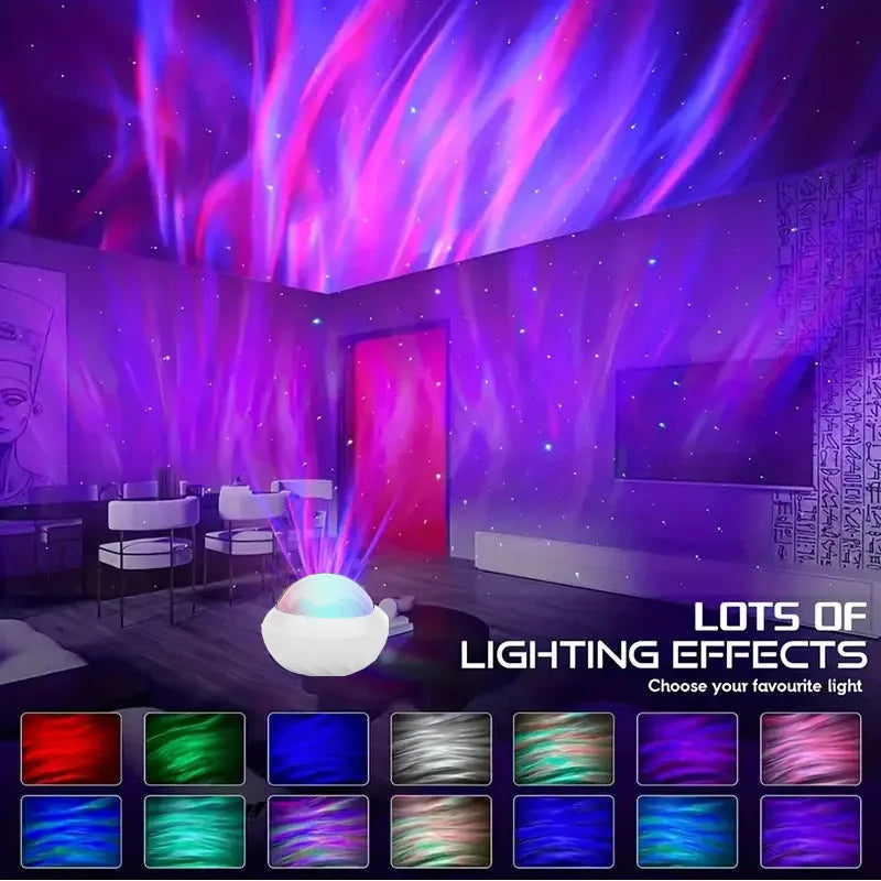 Northern Lights RGB Aurora Galaxy Projector Night Light with Remote Control
