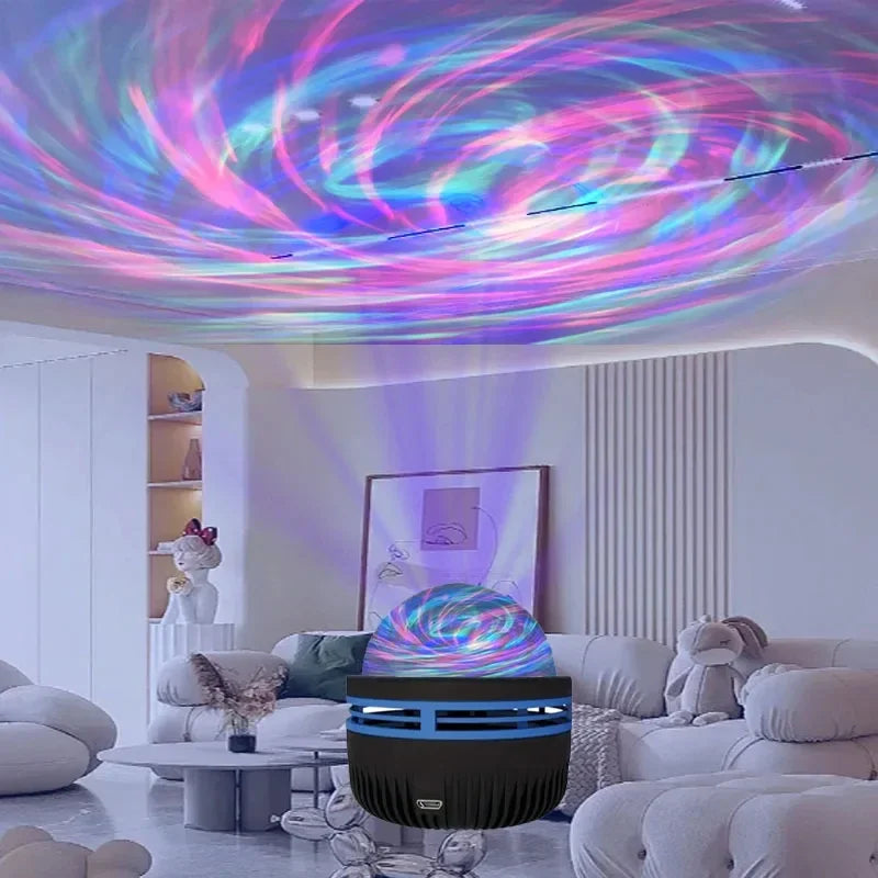 LED Starry Night Sky Aurora Galaxy Projector Light with Remote Control