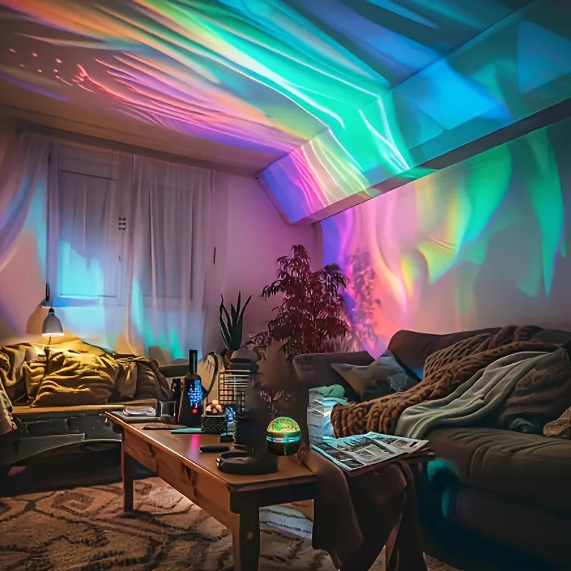 Northern Lights Galaxy Projector with Remote | USB Starry Sky Night Light