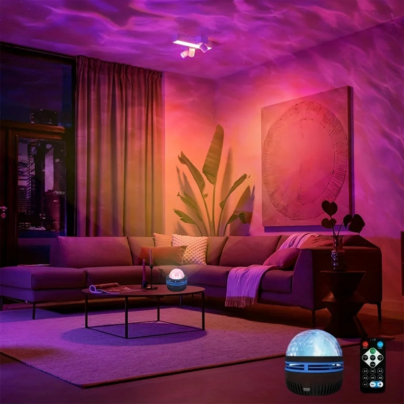 LED Starry Night Sky Aurora Galaxy Projector Light with Remote Control