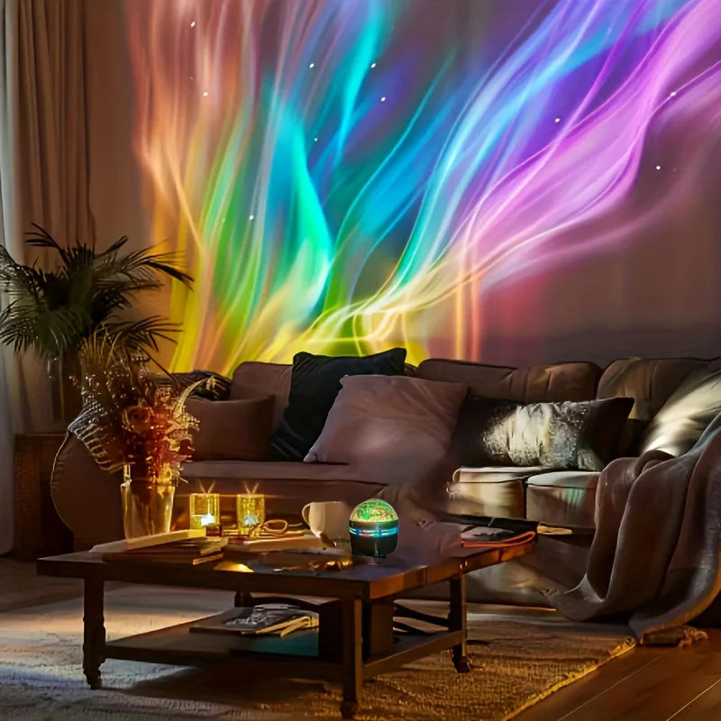 Northern Lights Galaxy Projector with Remote | USB Starry Sky Night Light