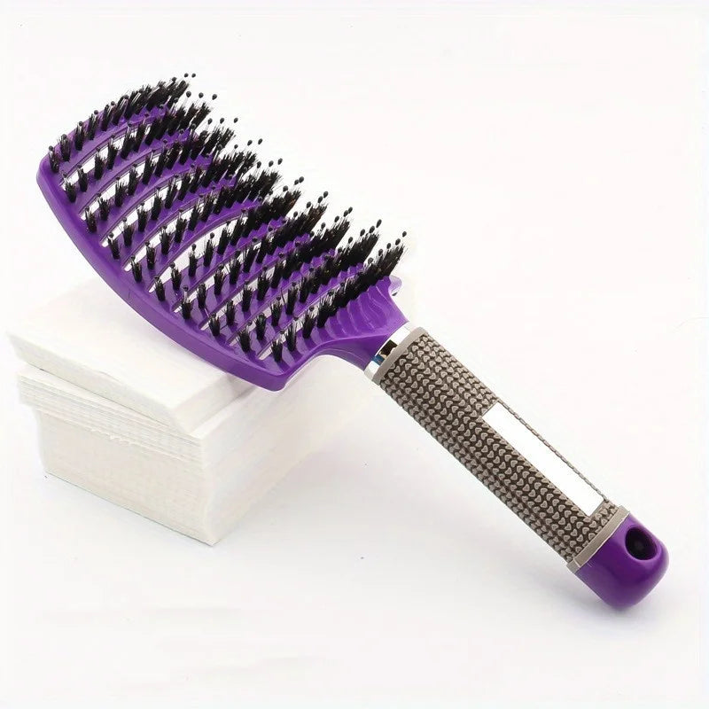 Magic Scalp Massage Detangling Hair Brush for Wet & Curly Hair