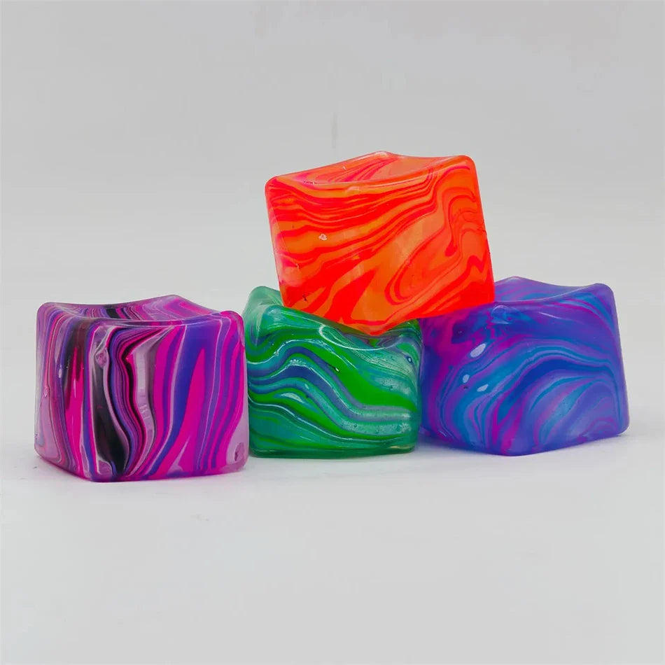 Soft Ice Ball Gel Fidget Toy - Needoh Cube Anti-Stress Sensory Toy