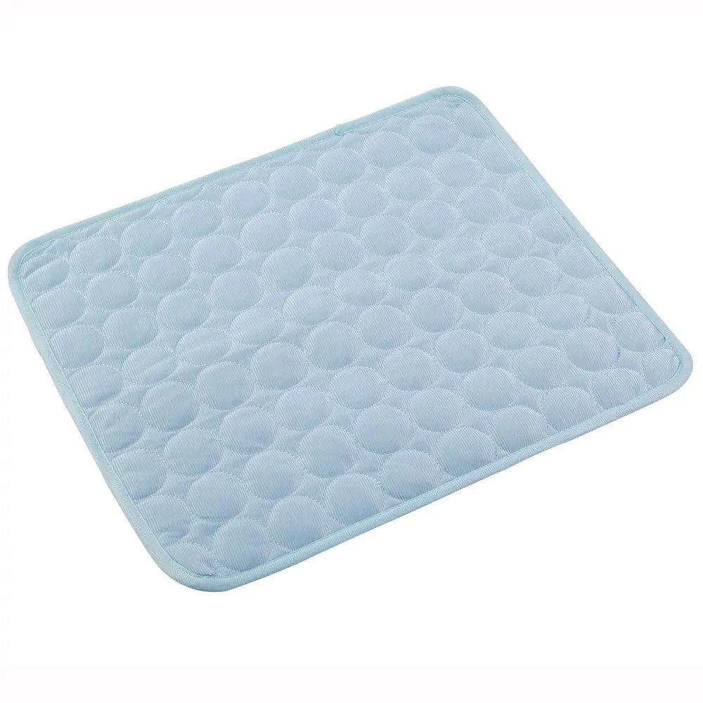 Cooling Pet Mat for Dogs & Cats, Summer Cold Bed Pad, Washable Non Slip Pet Sleeping Mat