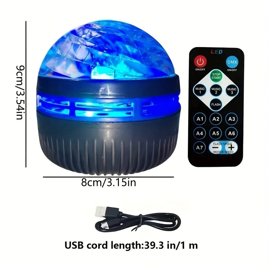 LED Northern Lights Star Projector with Remote