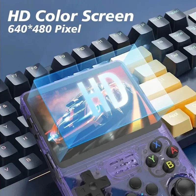 R36S Retro Handheld Game Console with 3.5-Inch IPS Screen Linux System