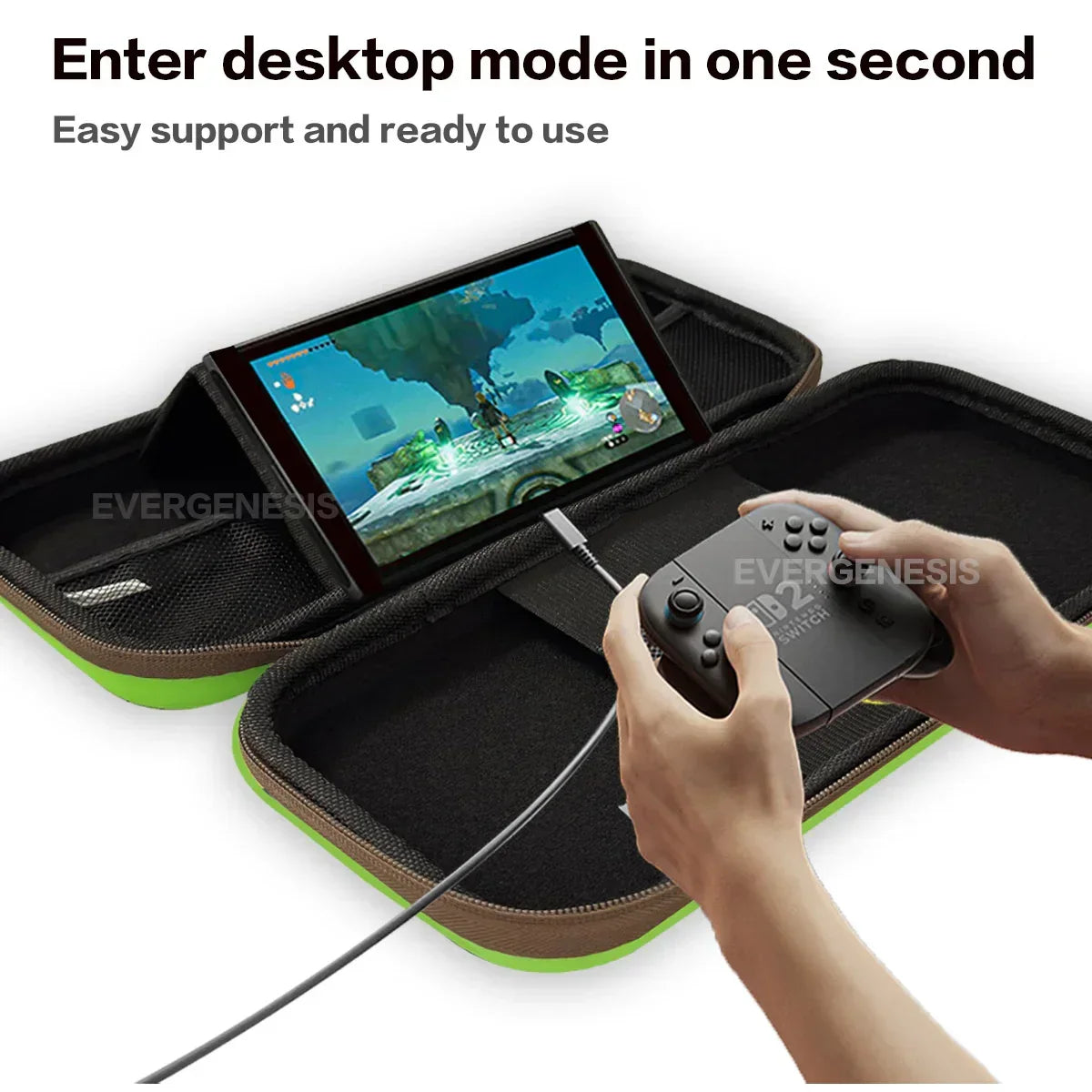 Portable Hard Carrying Case Compatible with Switch 2 Console Accessories