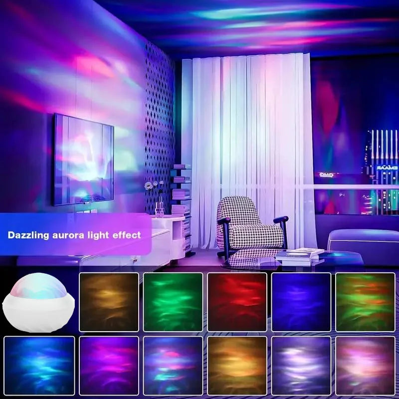 Northern Lights RGB Aurora Galaxy Projector Night Light with Remote Control