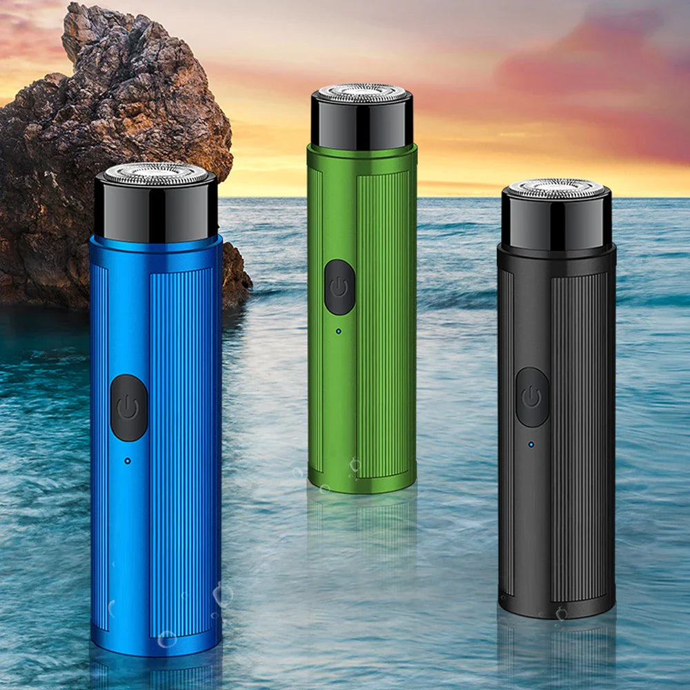 Mini Rechargeable Electric Shaver for Men & Women Travel Razor