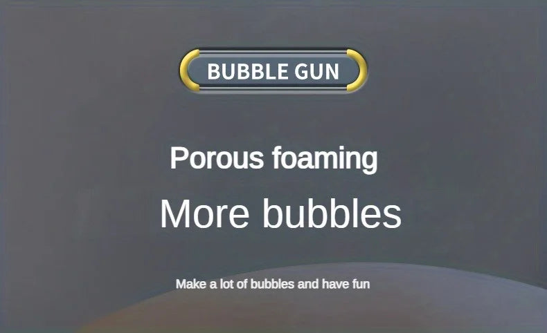 🚀 40-Hole Mega Bubble Machine | Automatic Light-Up Bubble Gun ✨