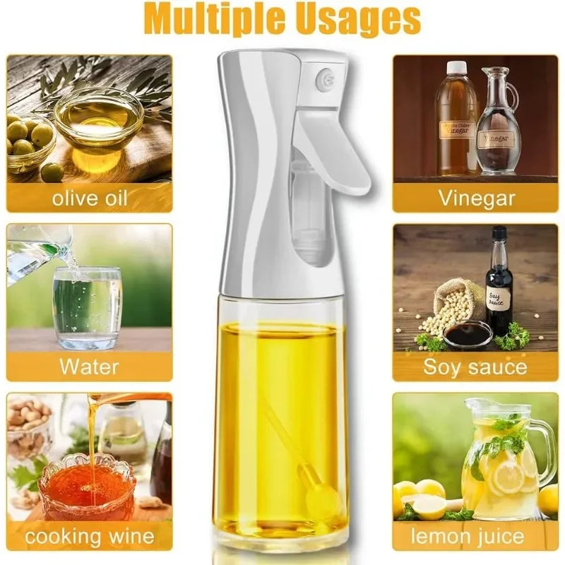 Reusable Olive Oil Sprayer Bottle for Cooking, Salad, Air Fryer & Vinegar