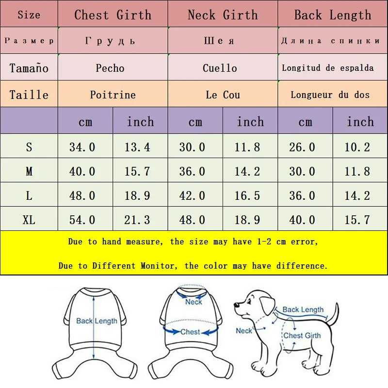 Warm Fleece Dog Jacket Vest With D-Ring | Pet Clothes For Small Dogs & Cats | French Bulldog Chihuahua Coat