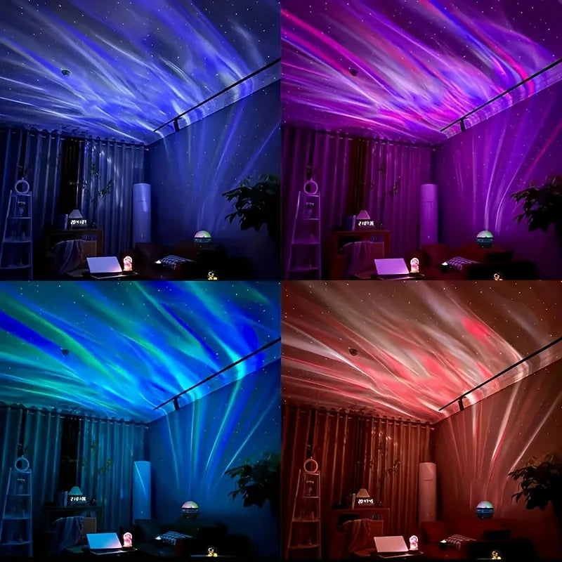 LED Northern Lights Star Projector with Remote