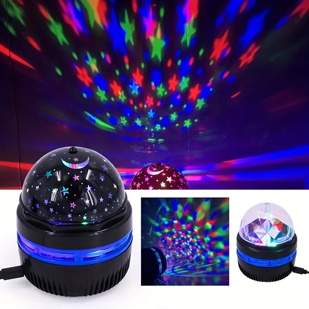 LED Northern Lights Star Projector with Remote