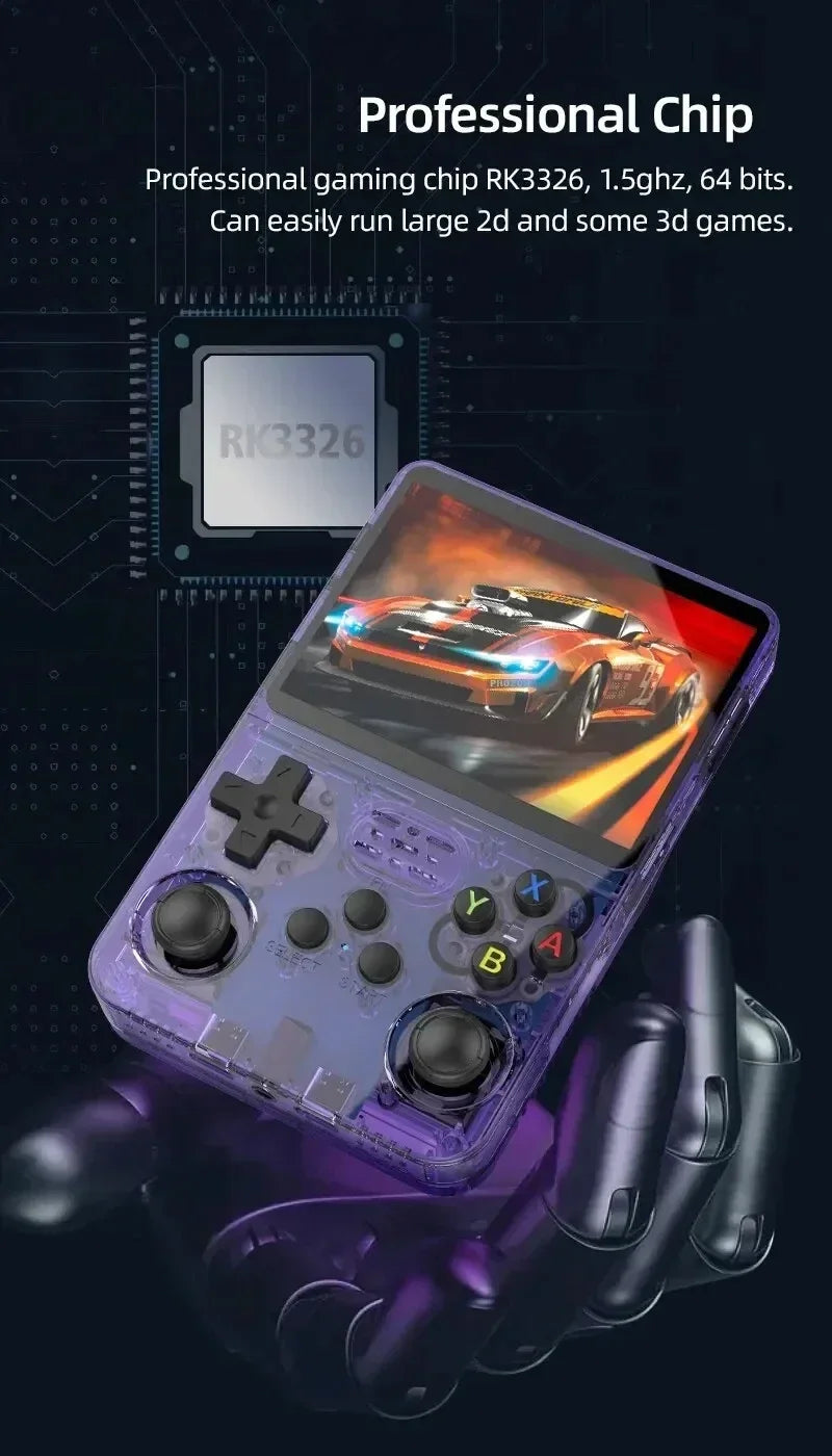 R36S Retro Handheld Game Console with 3.5-Inch IPS Screen Linux System