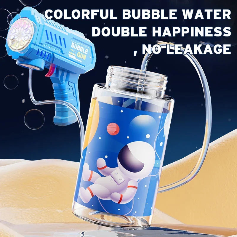 🚀 Fully Automatic Rocket Bubble Gun | Outdoor Bubble Blower Machine ✨