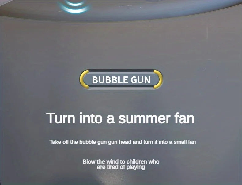 🚀 40-Hole Mega Bubble Machine | Automatic Light-Up Bubble Gun ✨