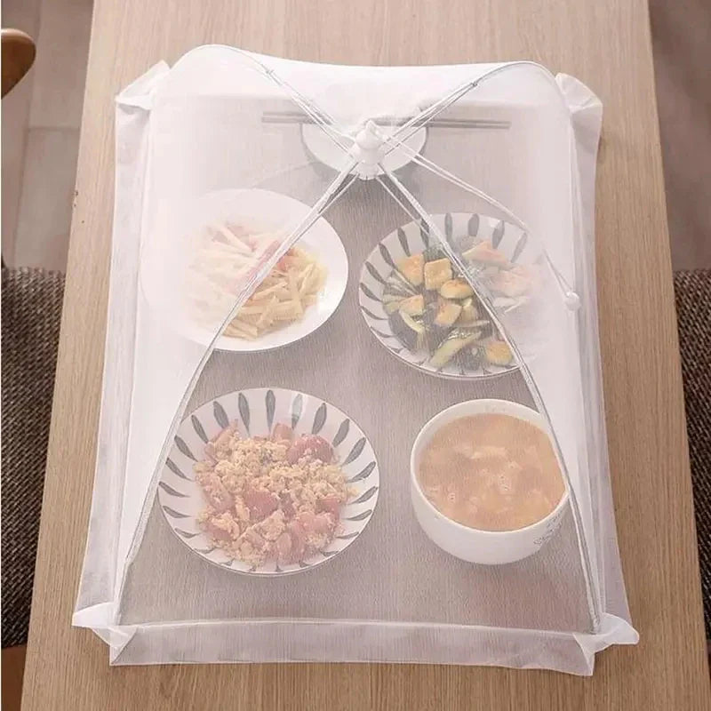 Foldable Washable Mesh Food Cover Tent for Table, Dish & Kitchen Insect Protection