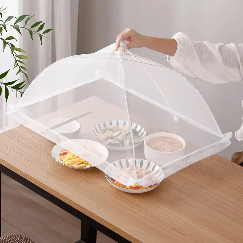 Foldable Washable Mesh Food Cover Tent for Table, Dish & Kitchen Insect Protection
