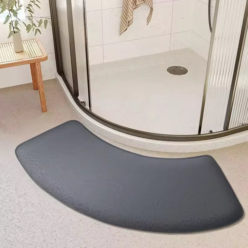 Super Absorbent Coral Velvet Anti-Slip Bath Mat
