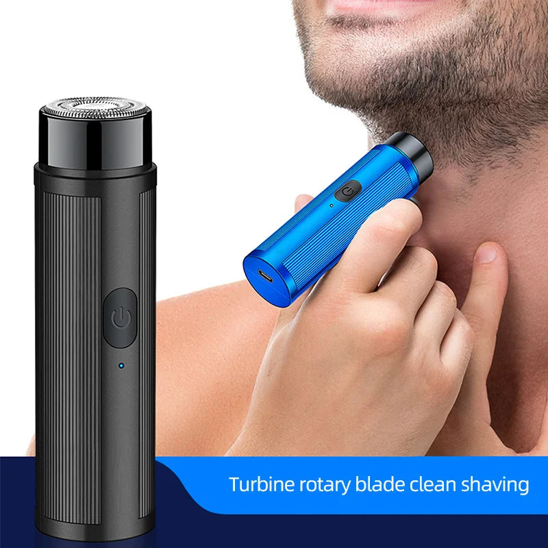 Mini Rechargeable Electric Shaver for Men & Women Travel Razor