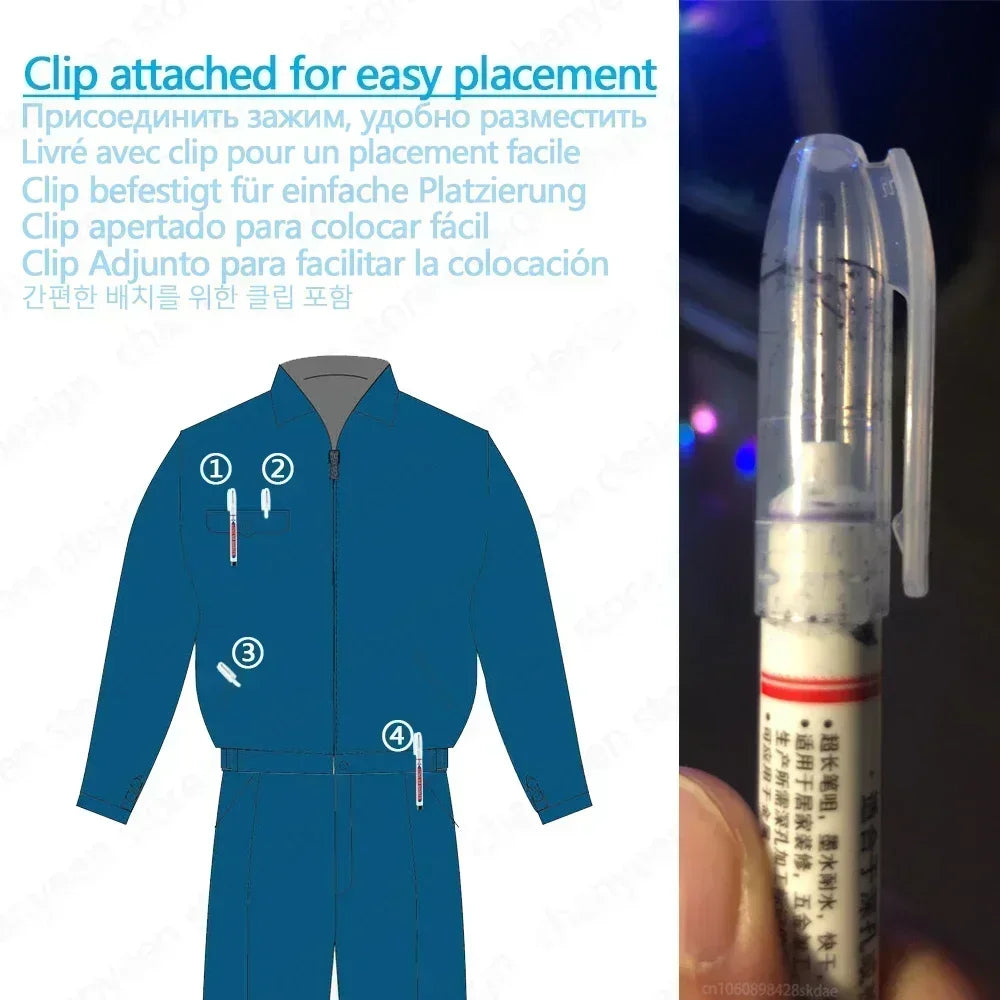 Waterproof Deep Hole Marker Pens for Woodworking & Metal Marking