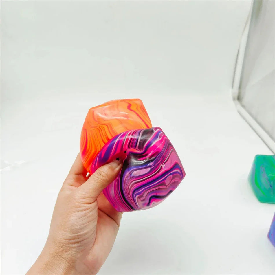 Soft Ice Ball Gel Fidget Toy - Needoh Cube Anti-Stress Sensory Toy