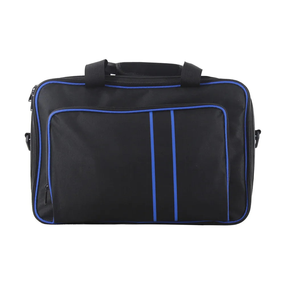 PS5 Travel Case Protective Bag for PS5 Console Disc/Digital Edition with Controllers, Game Cards & Headset Organizer