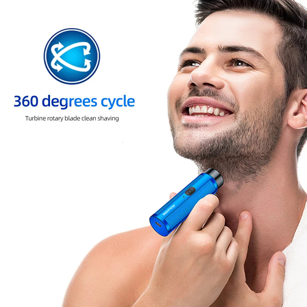Mini Rechargeable Electric Shaver for Men & Women Travel Razor