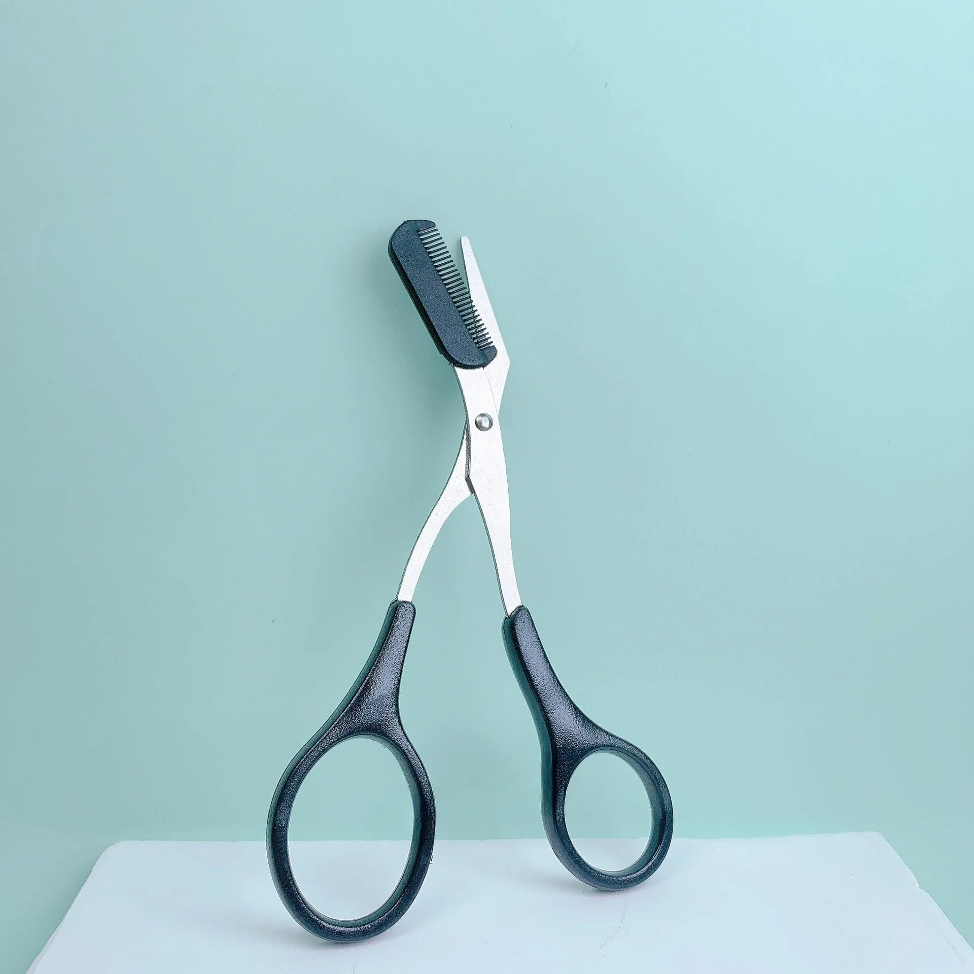 Stainless Steel Eyebrow Razor Scissor Trimmer for Beginners
