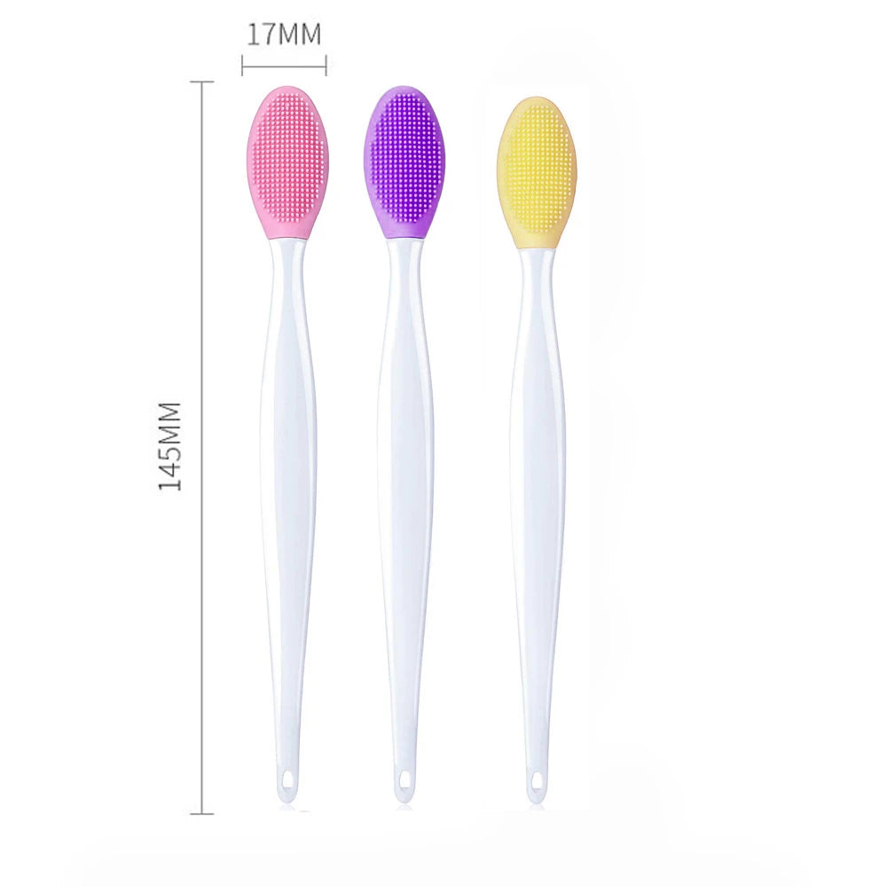 Silicone Facial Cleansing Brush for Face & Nose with Replacement Head